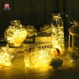  Dây đèn trang trí Noel dùng pin 