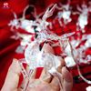 Dây đèn trang trí Noel hình nai trong suốt