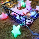 Dây đèn trang trí Noel ngôi sao 