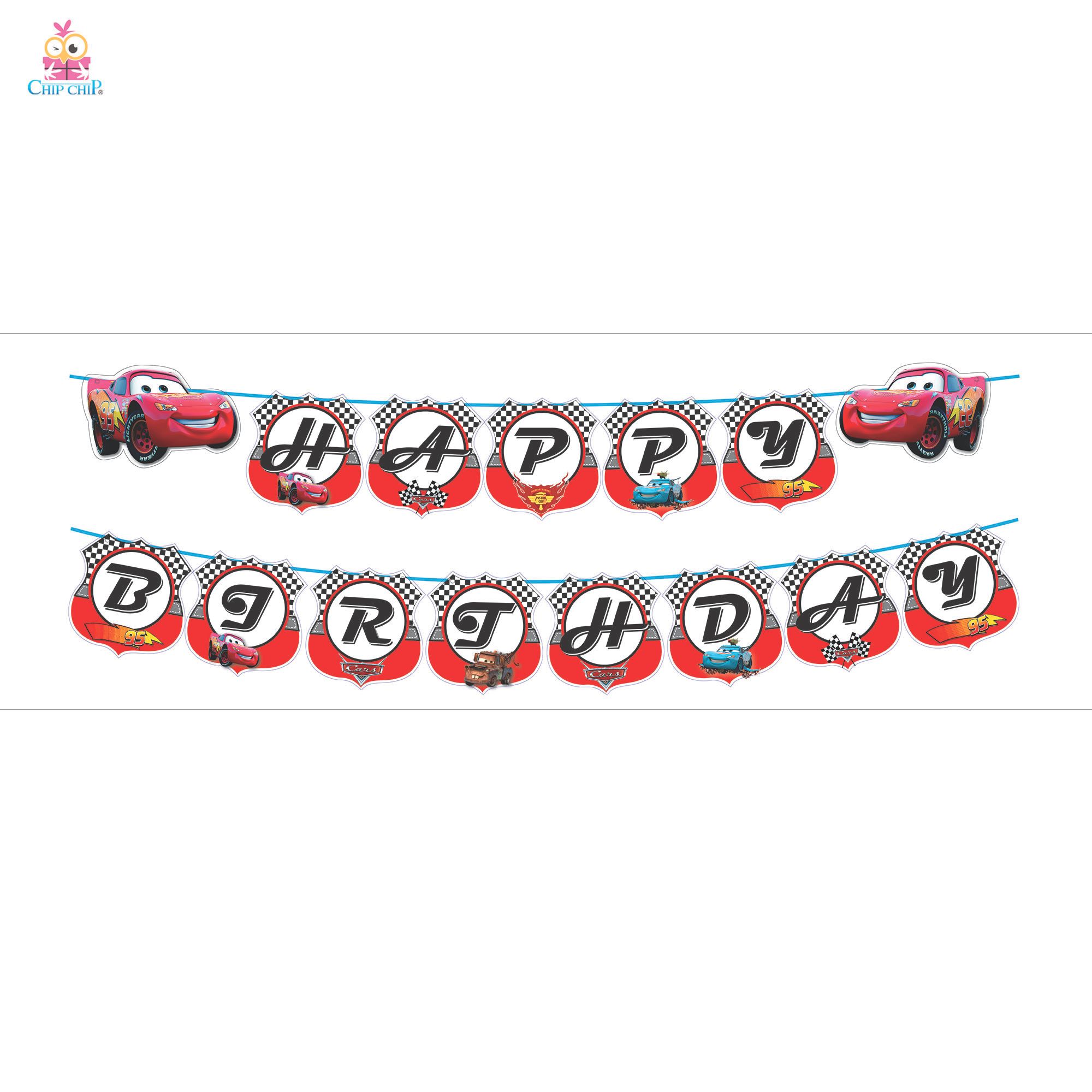  Dây Treo Trang Trí  Happy Birthday Macqueen - Chipchipshop 