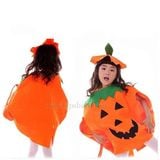  Trang phục hóa trang Halloween trẻ em áo bí 