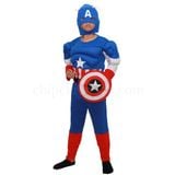  Trang phục hóa trang Halloween bé trai bộ phồng Captain A 