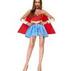 Trang phục hóa trang Halloween nữ bộ váy siêu anh hùng