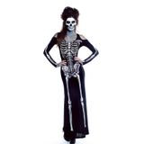  Trang phục hóa trang Halloween nữ bộ váy xương 