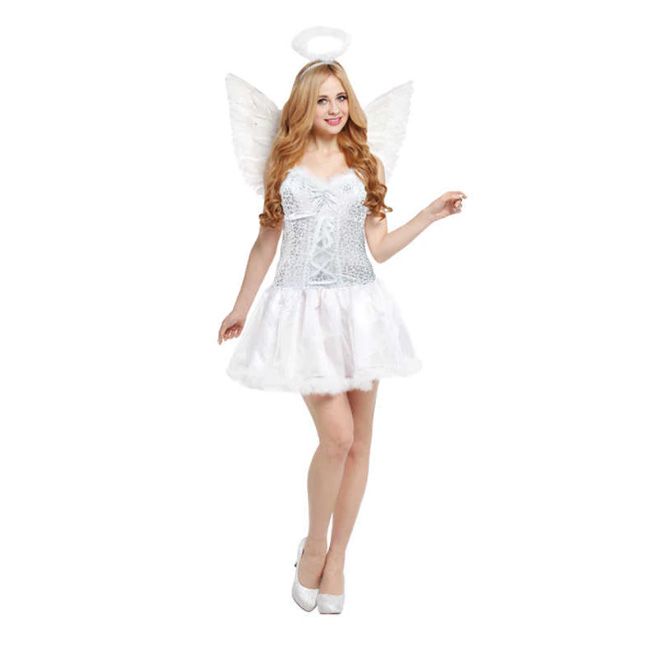  Trang phục hóa trang Halloween nữ bộ đồ purity angle 