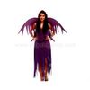 Trang phục hóa trang Halloween nữ bộ váy tua và đôi cánh