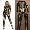 Trang phục hóa trang Halloween nữ quần áo bộ sương vàng