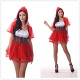  Trang phục hóa trang Halloween nữ váy ren thắt eo 