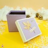  Hộp quà vuông lá 