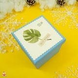  Hộp quà vuông lá 