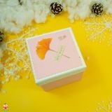  Hộp quà vuông lá 