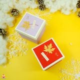  Hộp quà vuông lá 