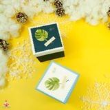  Hộp quà vuông lá 