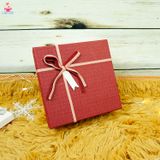  Hộp quà vuông nơ best wish 