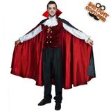  Áo choàng Halloween đỏ đen 110cm 