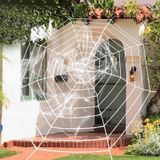 Màng nhện nhung trang trí halloween 