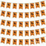  Trang trí Halloween dây treo chữ nỉ bí 