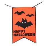  Trang trí Halloween dây treo chữ nỉ bí 