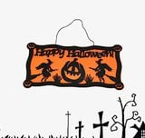  Bảng Treo Trang Trí Halloween Phù Thủy 