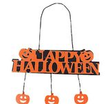  Bảng Trang Trí Happy Halloween Bí Cam 