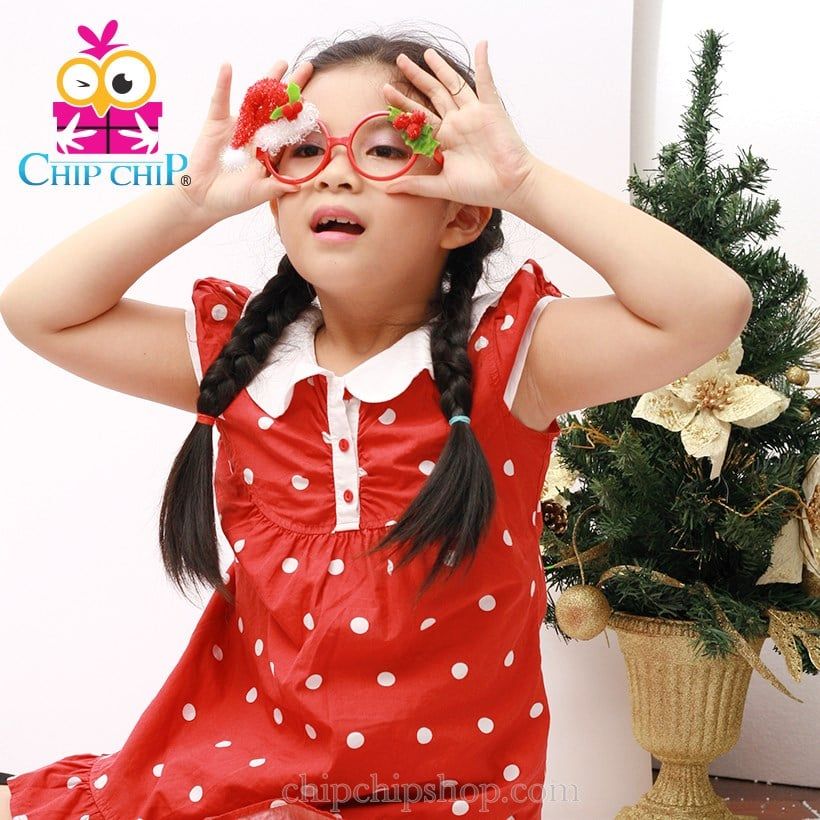  Mắt kính nón Noel 