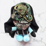  Mặt nạ Halloween quỷ kêu trùm đầu 