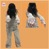  Trang trí Halloween ma nữ máu tóc dài 