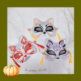  Mặt nạ Halloween mèo Nhật 