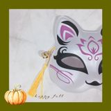  Mặt nạ Halloween mèo Nhật 