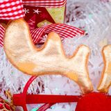  Mắt kính mũi tuần lộc phụ kiện Noel 