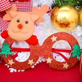  Mắt kính tròn tuần lộc phụ kiện Noel 