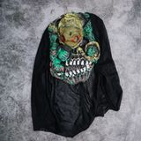 Mặt nạ Halloween quỷ kêu trùm đầu 