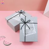  Hộp quà chữ nhật nơ chữ 