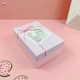  Hộp quà chữ nhật nơ chữ 