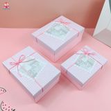  Hộp quà chữ nhật nơ chữ 