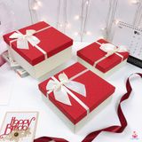  Hộp vuông nơ chéo 24312 