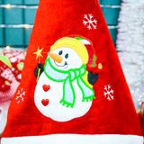  Nón thêu người tuyết phụ kiện Noel 