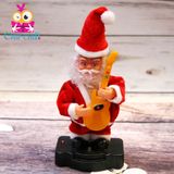  ông già noel đánh đàn 