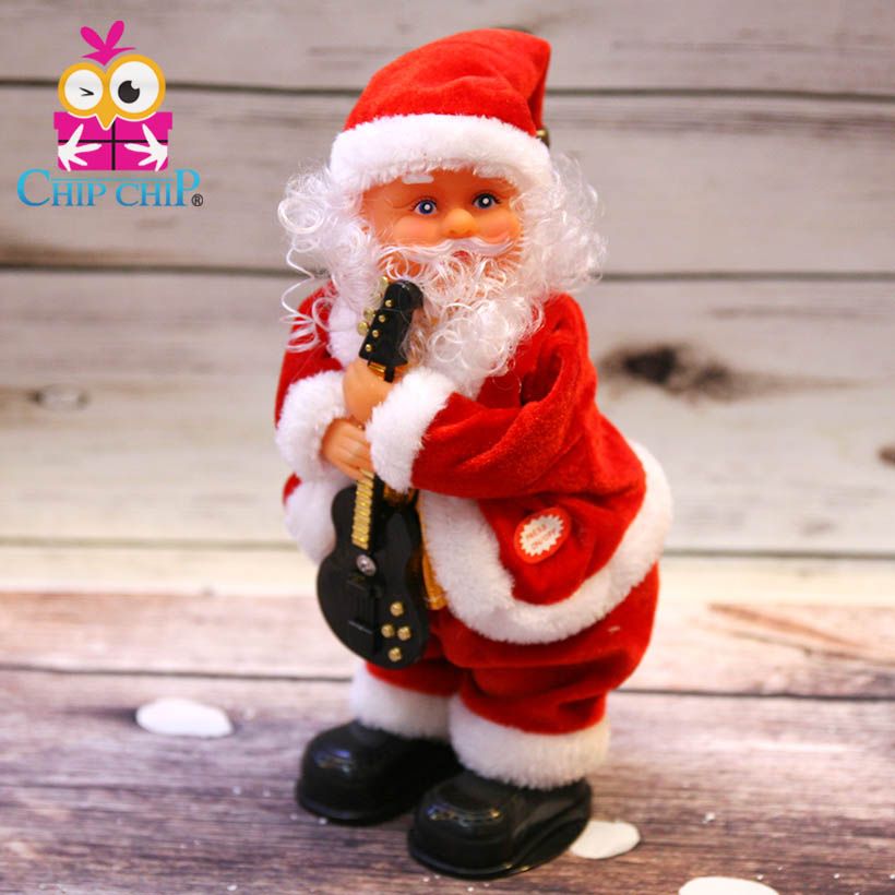  ông già noel lắc mông ôm đàn 