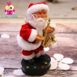  ông già noel thổi kèn 