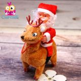  ông noel nhặc cưỡi dê 