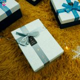  Hộp quà chữ nhật nơ best wishes 