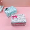 Hộp quà nắp gập nơ tim