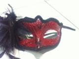  Mặt nạ Halloween 1/2 hoa kim tuyển 