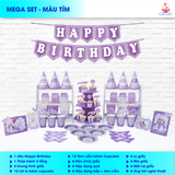  SET trang trí MÀU TÍM 