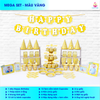 SET trang trí MÀU VÀNG