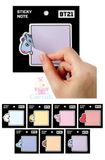  Sticker Note BT21 - Chipchipshop 
