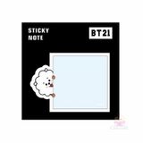  Sticker Note BT21 - Chipchipshop 