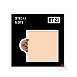  Sticker Note BT21 - Chipchipshop 