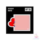  Sticker Note BT21 - Chipchipshop 